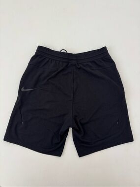 Nike Black Athletic Shorts Drawstring Training Gym Activewear L